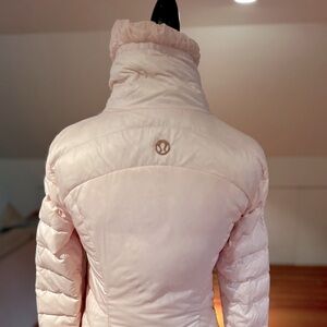 Vintage Lululemon down jacket in Ballet Pink size 4